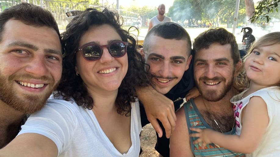 Ilan Yaakov with his family