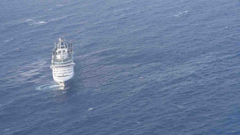 cruis ship responding