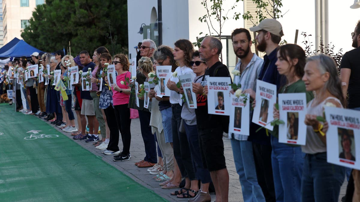 Gaza hostage families unified