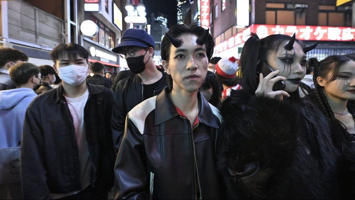 Shibuya Halloween party 2022
