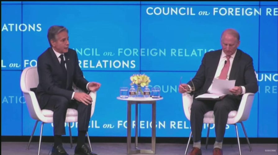 Blinken challenged on Biden's past claims US would defend Taiwan post-China trip