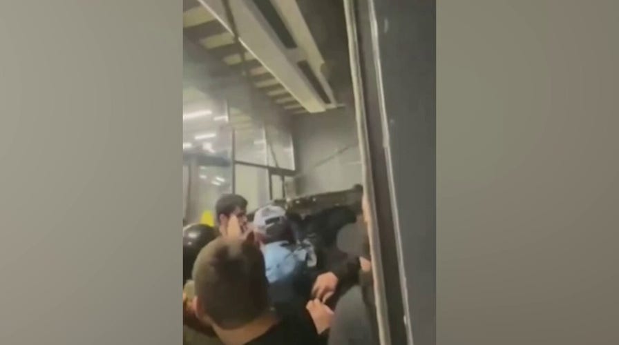 Pro-Palestinian rioters storm Makhachkala airport, flood runway looking for Israeli flight: officials