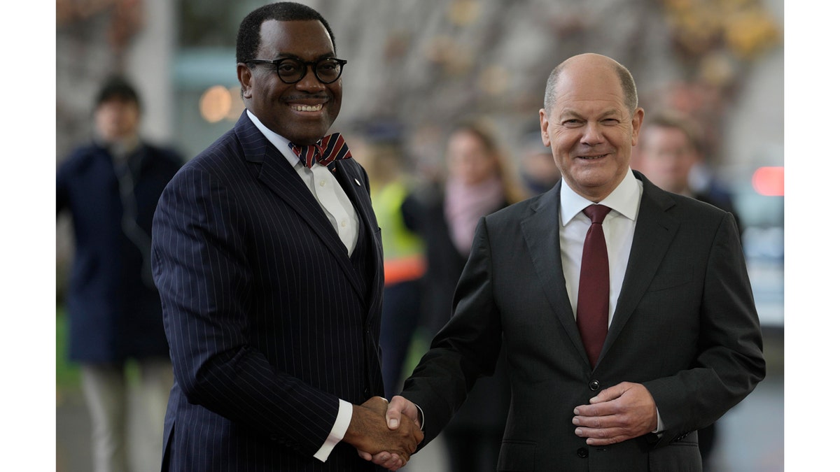 Akinwumi Adesina and Olaf Scholz