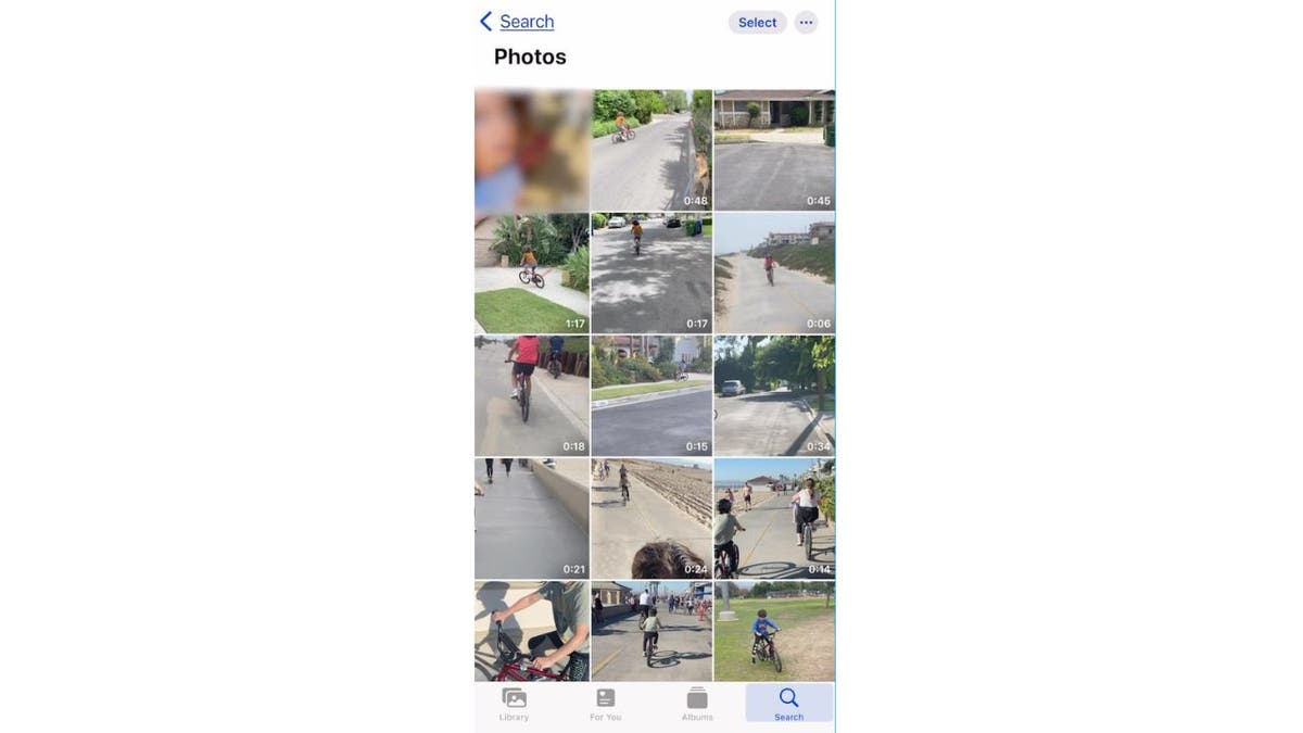 Serching for video in iOS