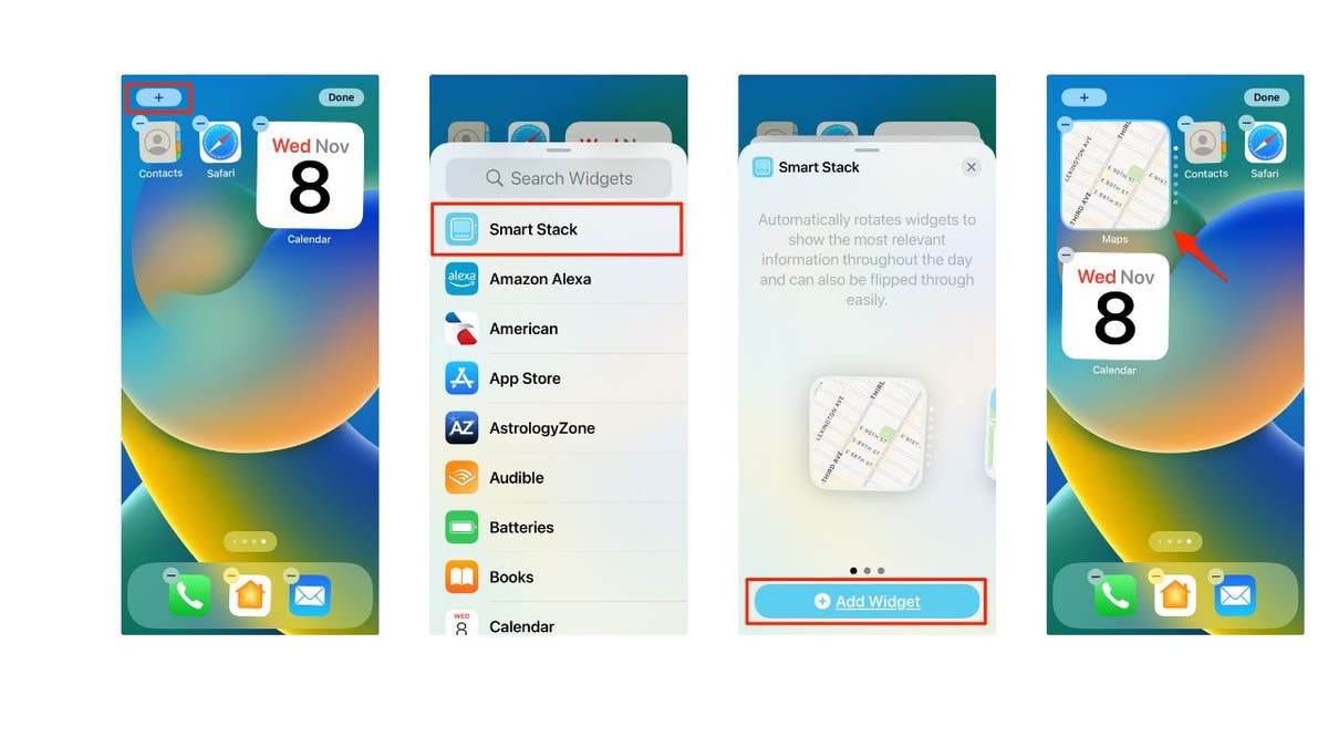 iOS widget instructions 2