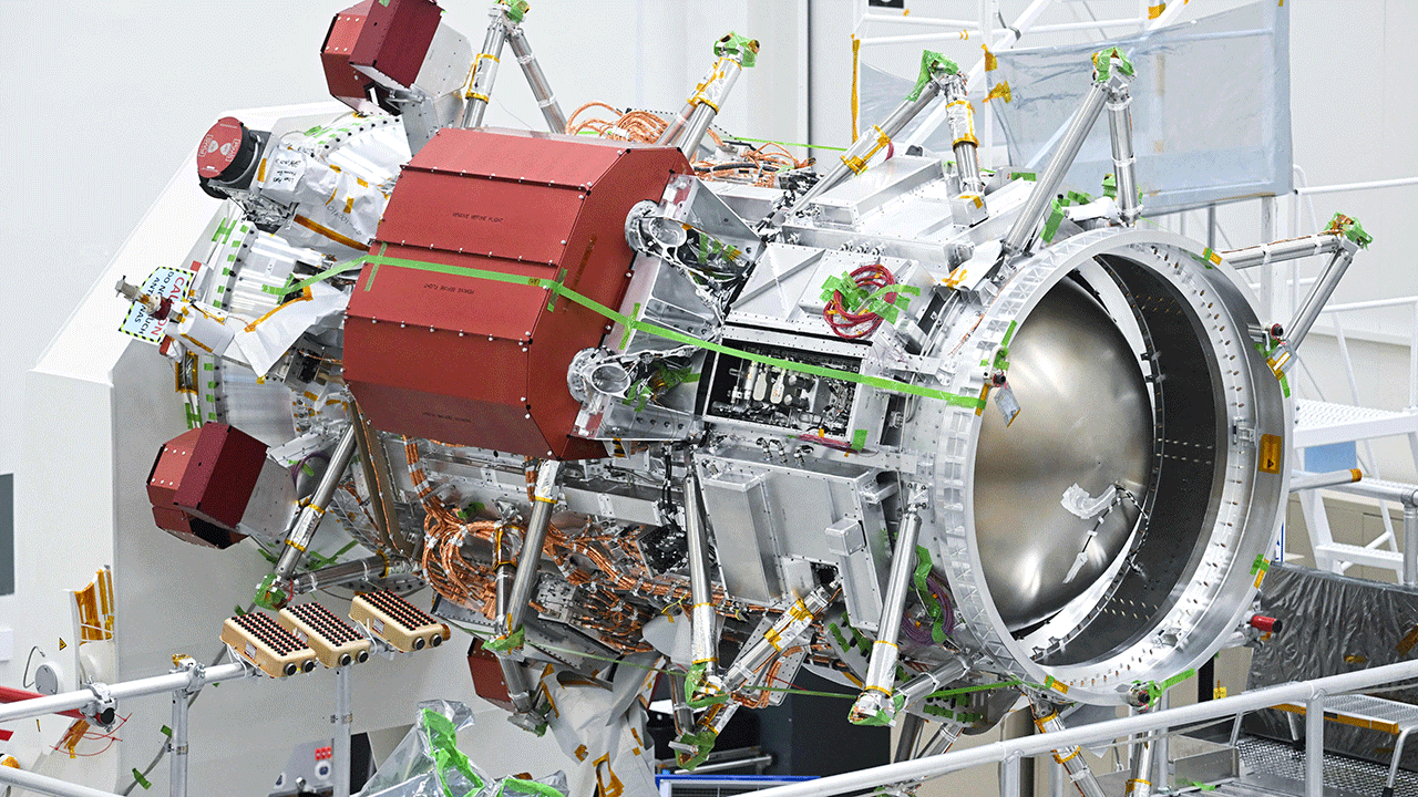 A part of the Europa clipper