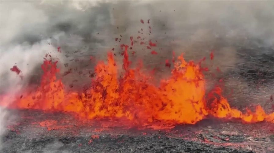 Iceland volcano erupts within miles of country's capital