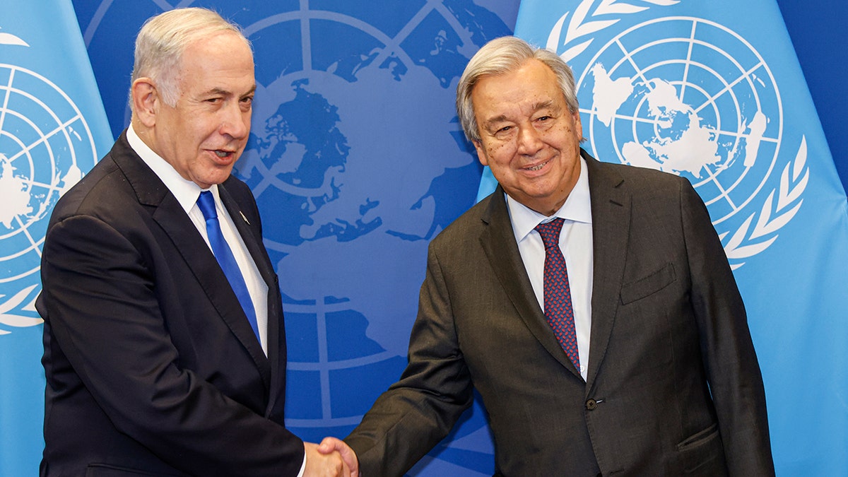 Netanyahu, Guterres 
