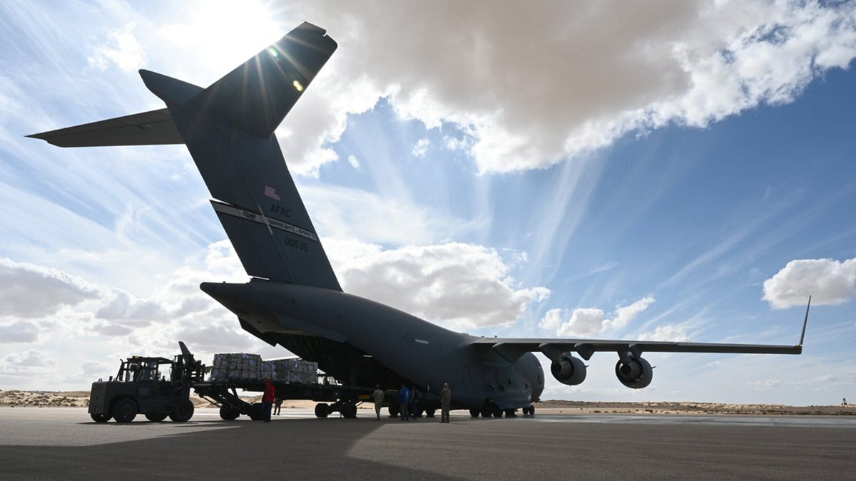 HUMANITARIAN AID ARRIVING IN GAZA