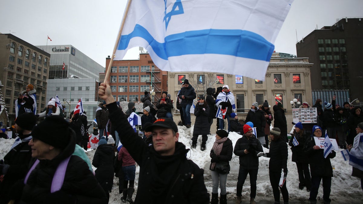 Pro-Israel Rally Parliament