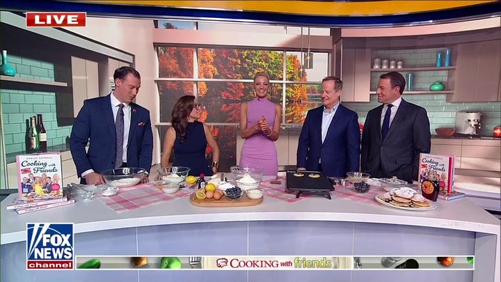 Rachel Campos-Duffy shares lemon ricotta pancakes recipe from Carley Shimkus’ new cookbook