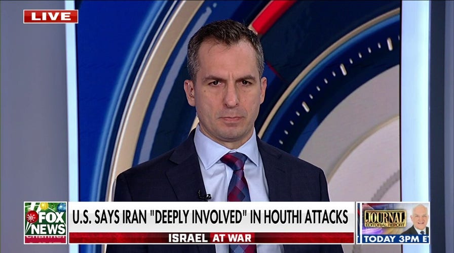 Iran helping Houthis conduct attacks is a 'black eye' for the Biden admin: Retired Col. Joe Buccino