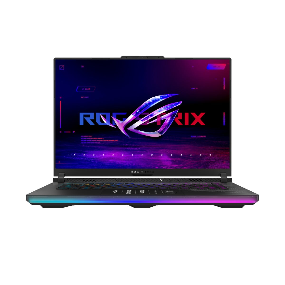 Mini LED display of Asus Strix Scar 16 gaming laptop