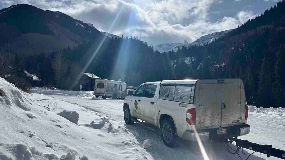 rescue vehicles aid in search