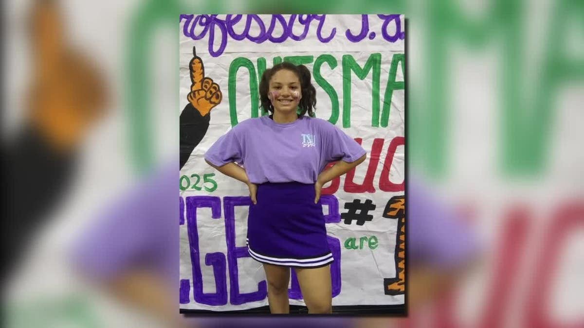 Image of Madison Lewis in school colors