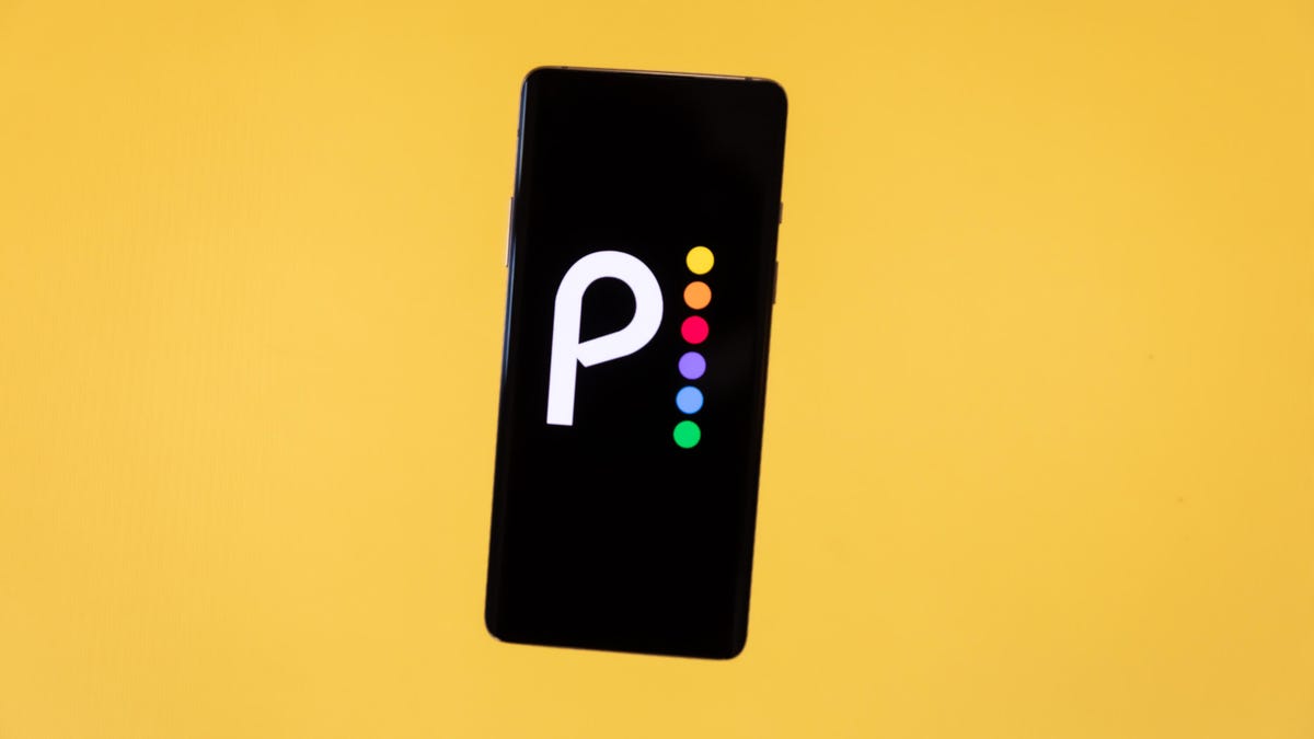 peacock streaming logo on a phone