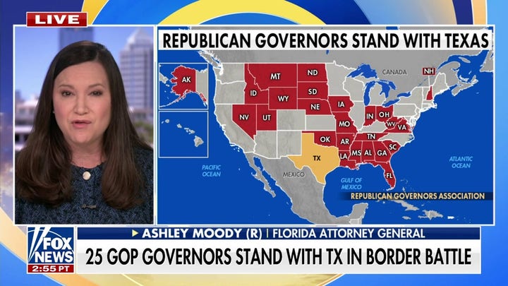 Florida AG Ashley Moody details untenable border crisis: Texas cant take it anymore