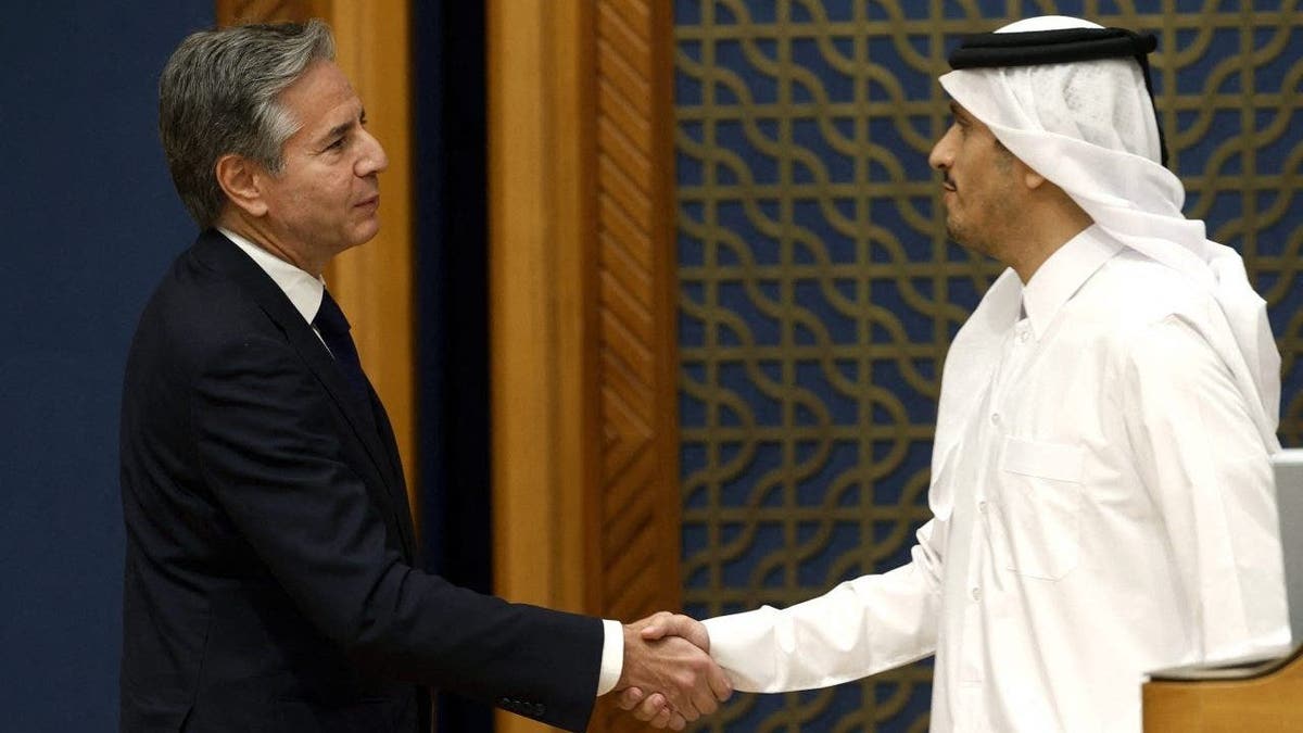 Antony Blinken Mohammed bin Abdulrahman Al Thani