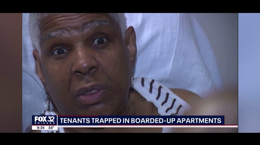 Harvey, Illinois residents get trapped inside apartments after they were boarded up