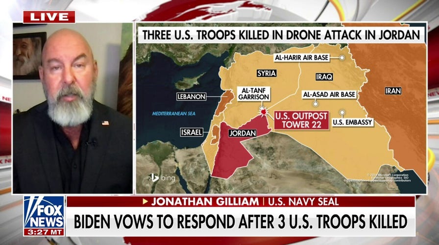 Biden vows response after 3 US troops killed from drone attack in Jordan 