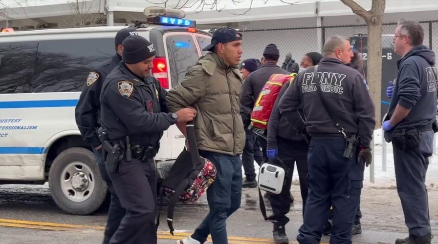NYPD arrest potential perpetrators following stabbing incident at migrant processing center