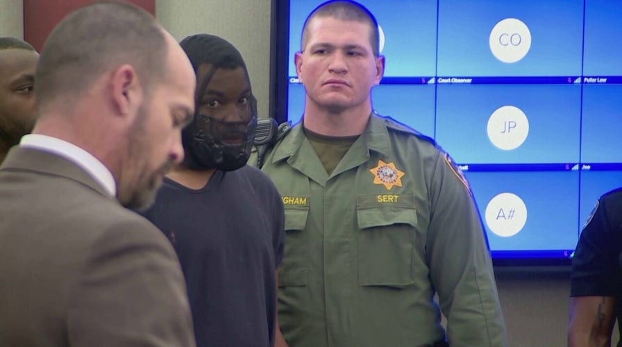 Nevada man appears before judge he attacked in courtroom