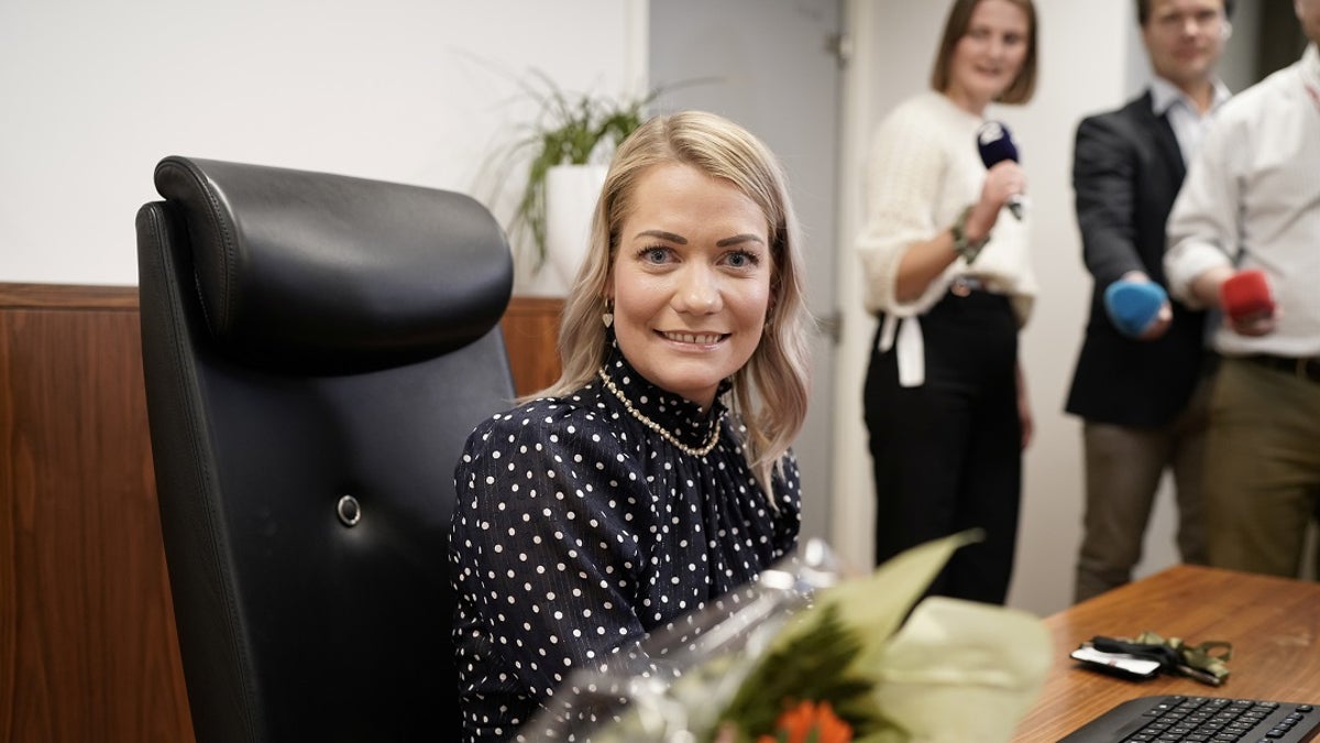 Norwegian Minister Sandra Borch