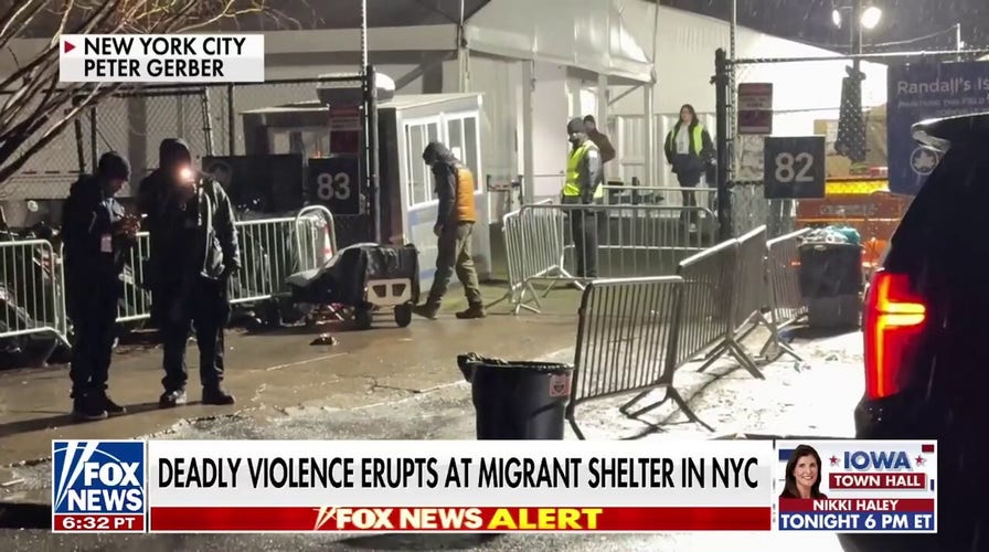 Deadly violence erupts at migrant shelter in New York City