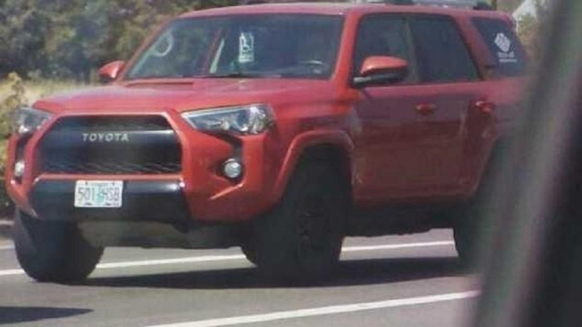 A suspect vehicle