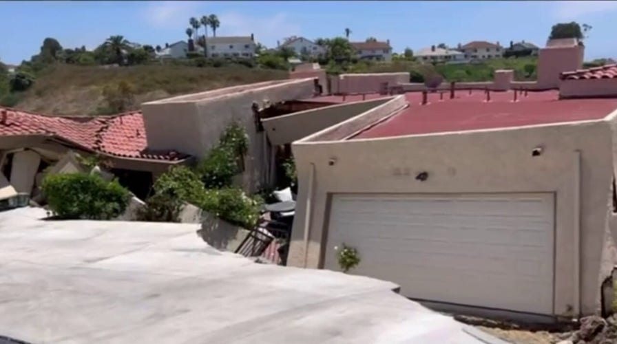 WATCH: LA homes decimated in landslide aftermath 