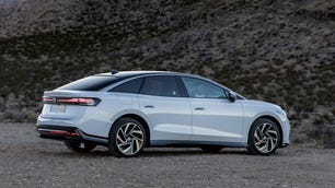 Volkswagen ID 7 electric sedan.