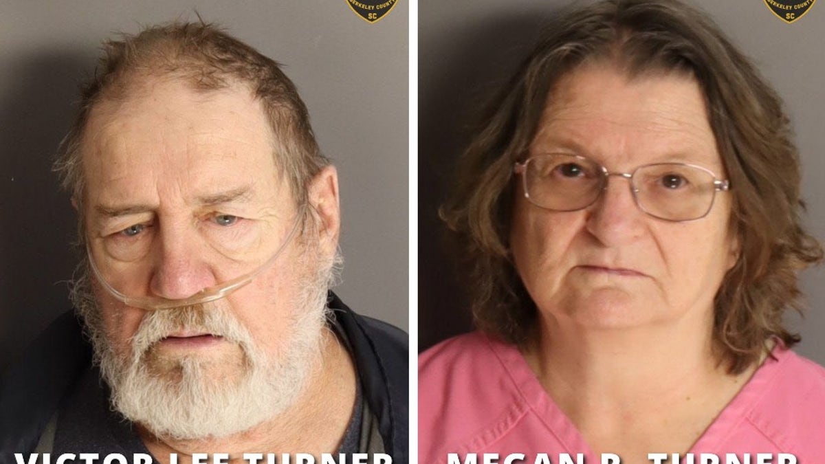 Mugshots of Victor Lee Turner and Megan Turner