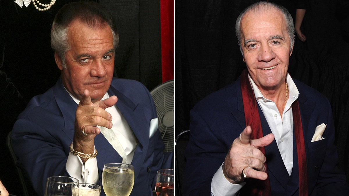 Tony Sirico then and now split