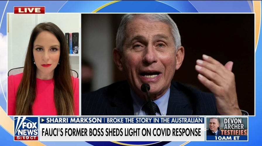Dr. Fauci was motivated to downplay the COVID lab leak theory: Sharri Markson