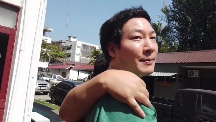 Tourist explains his bizarre attempt to escape grounded Thai plane was 'paranoid' reaction