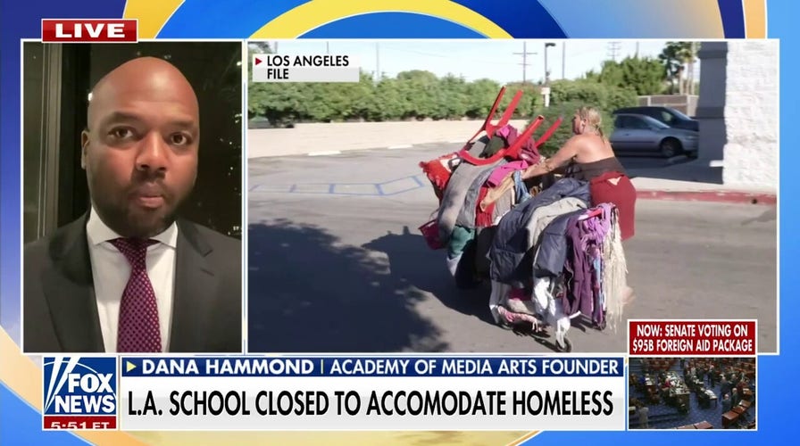Los Angeles school closes over homeless crisis: 'Disaster'