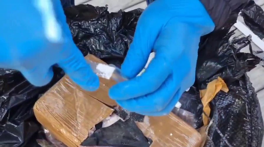 Four people were arrested after Colombian authorities searching for missing fisherman discovered a submarine with cocaine on board