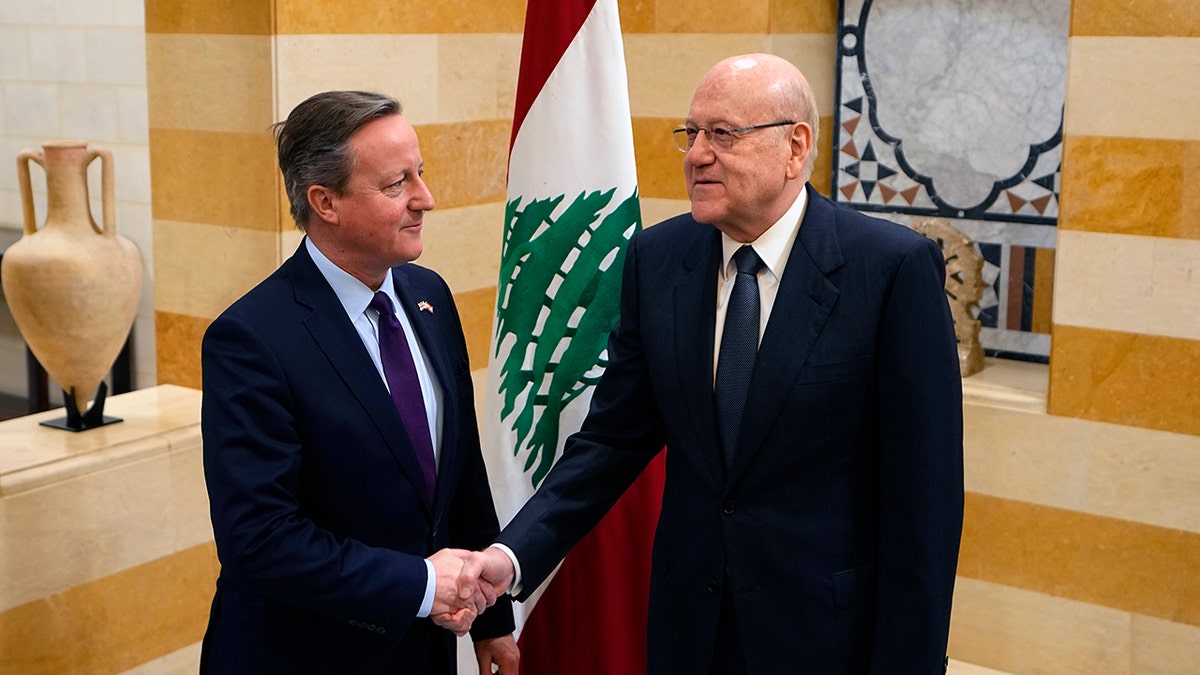David Cameron, Najib Mikati