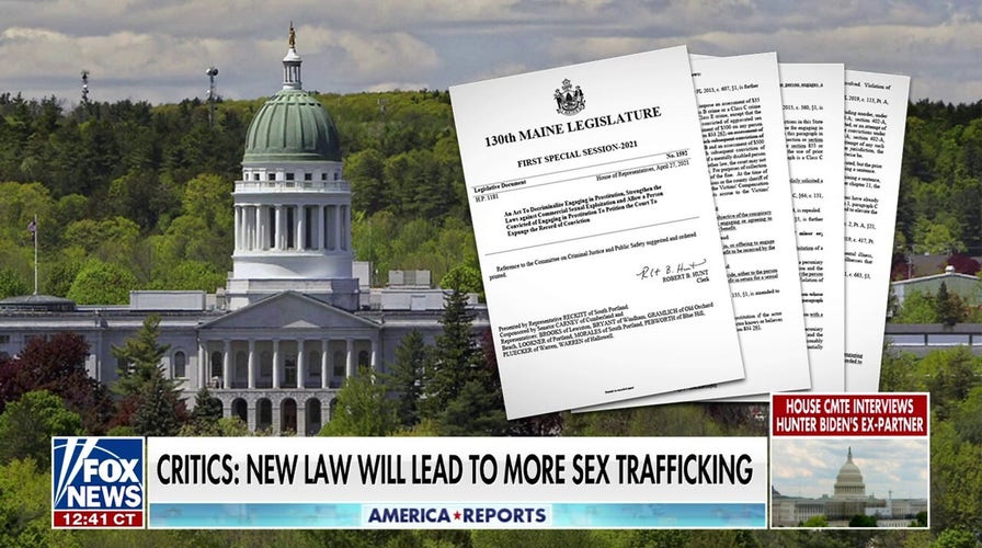 Maine becomes the first state to partially decriminalize prostitution