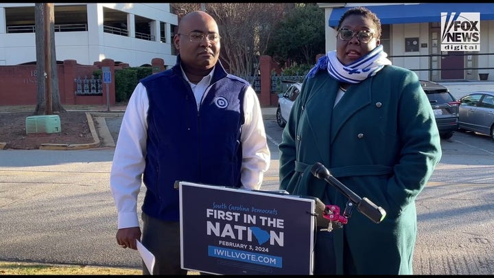 South Carolina Democratic Party chair Christale Spain says ‘it was disappointing’ that Dean Phillips and Marianne Williamson didn’t show up ahead of the presidential primary.