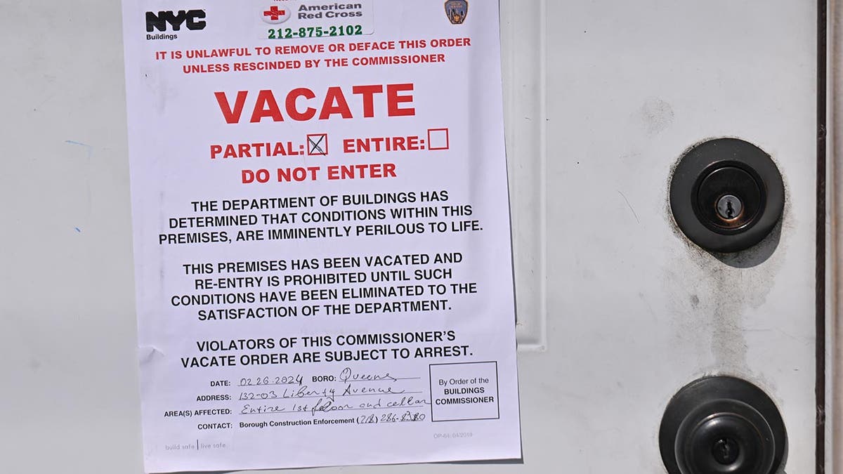 Migrants living in a basement in New York City