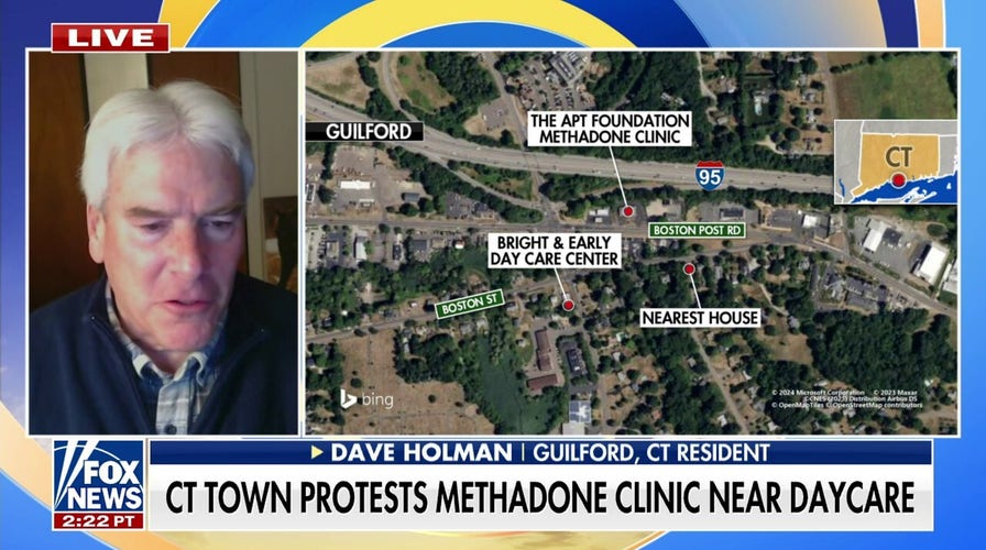 Connecticut town pushes back against methadone clinic near day care