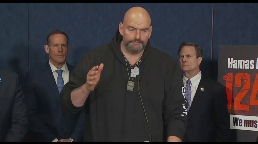 Fetterman slams pro-Palestinian ceasefire demonstrators