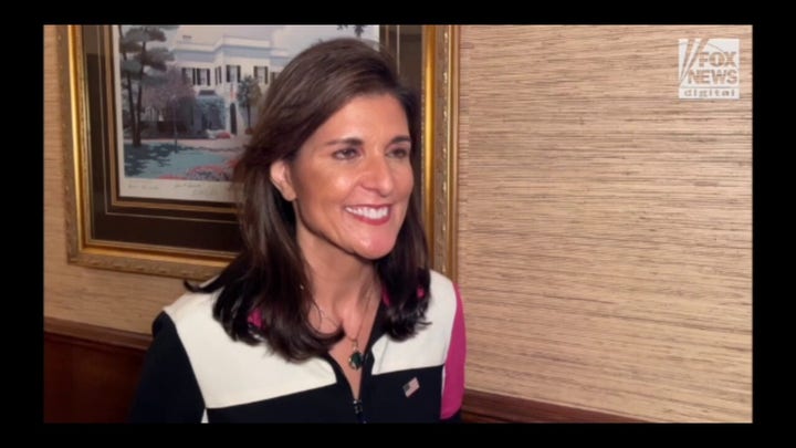 GOP presidential candidate Nikki Haley says a win for her in South Carolina's Feb. 24 primary would be 'closing the gap' with Donald Trump