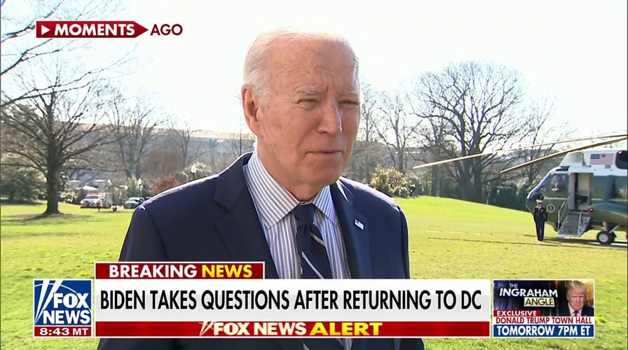 Biden says Republicans are walking away from NATO