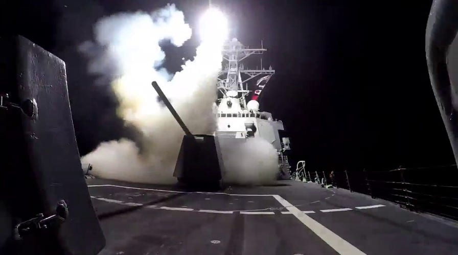 VIDEO: Strike launched on Iranian-backed Houthi targets