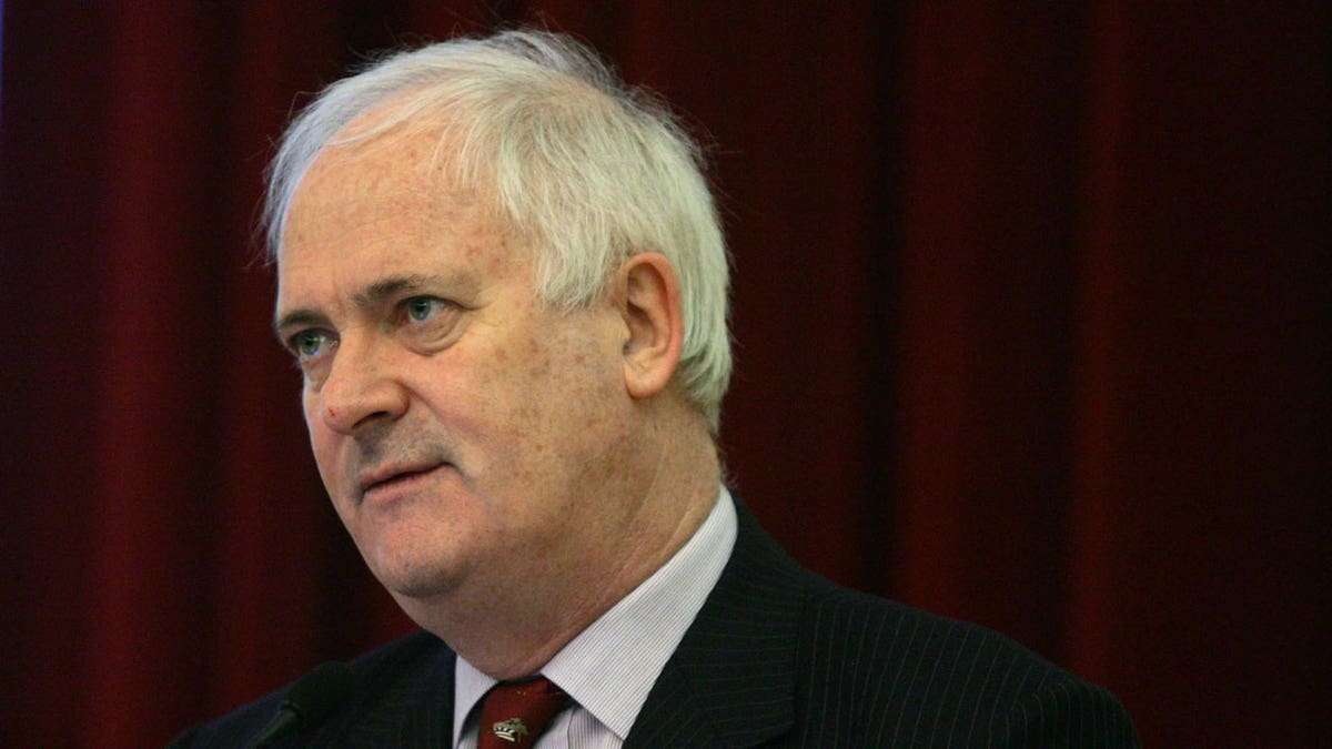 John Bruton at the Federal Reserve Bank on New York