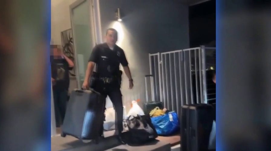 Squatters take over Hollywood Hills mansion