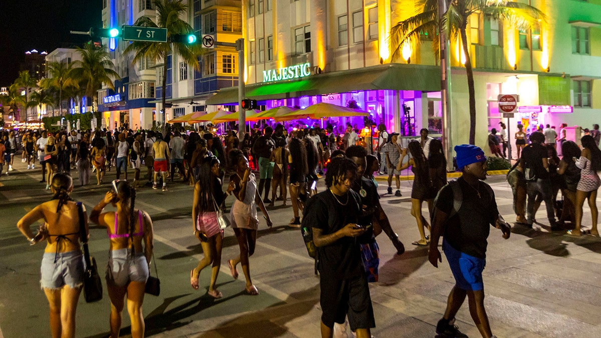 People walking