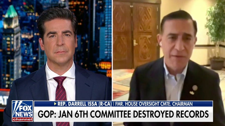 Rep. Darrell Issa: Jan 6th Committee members may face censure for destroying records